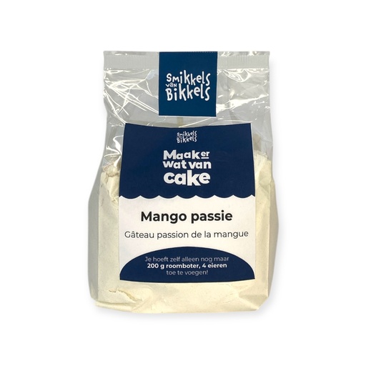 [38144] Smikkels van Bikkels -  Mango Passiecake 400 g