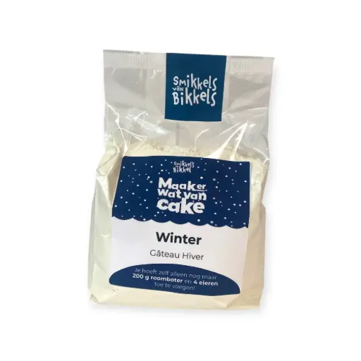[38145] Smikkels van Bikkels -  Wintercake 400 g