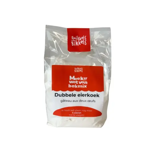 [38158] Smikkels van Bikkels -  Dubbele Eierkoek Met Room 400 g