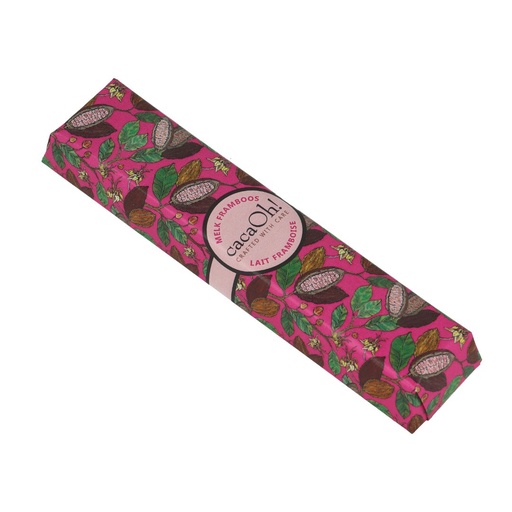 [1619] CacaOh! - Reep Melk Framboos 45 g