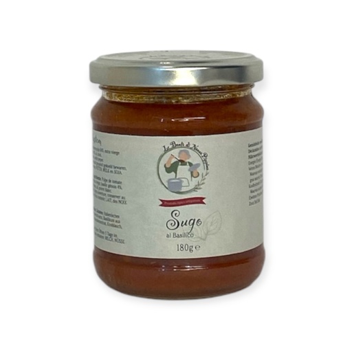 [13204] Di Nonna Pippina - Sugo al Basilico 180 g