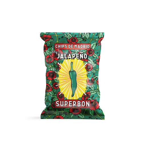 [6960] Superbon - Chips Jalapeño 125 g