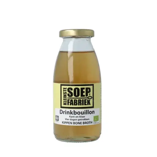 [3965] Kleinstesoepfabriek - Drinkbouillon Kip 245 ml BIO