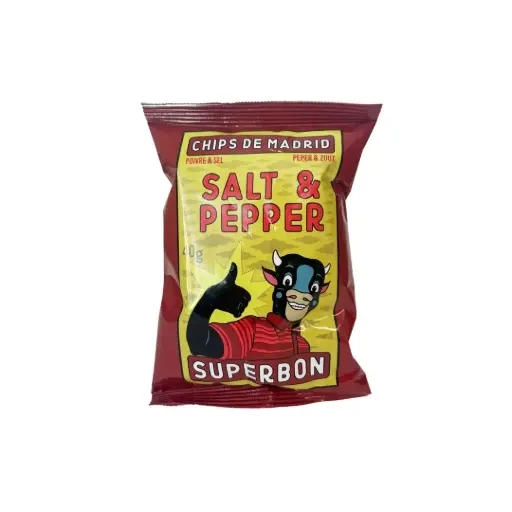 [6937] Superbon - Chips Salt & Pepper 40 g