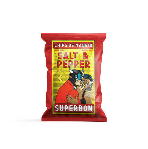 [6943] Superbon - Chips Salt & Pepper 125 g