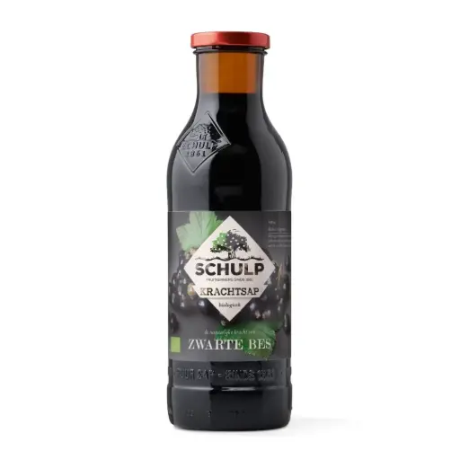 [1878] Schulp - Krachtsap groot zwarte bes 750 ml BIO