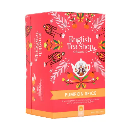 [99633] English Tea Shop - Pumpkin Spice Kerst 20ct BIO