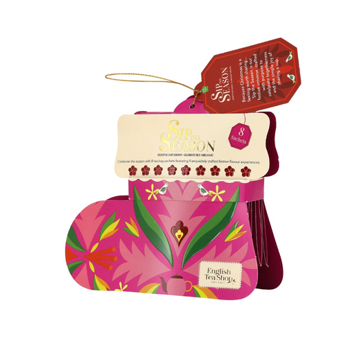 [99707] English Tea Shop - Santa's Stockings Pink 8tb BIO