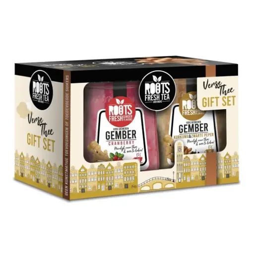 [46039] Kesbeke - Roots - Giftset 2 x Gemberthee 235 g