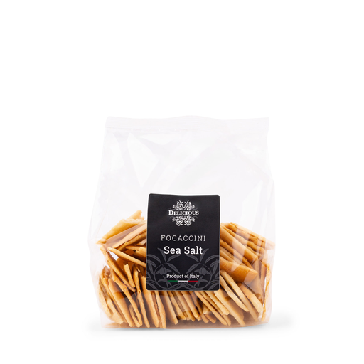 [7051] Delicious Food and Gourmet - Focaccini Seasalt & Olive Oil 150 g