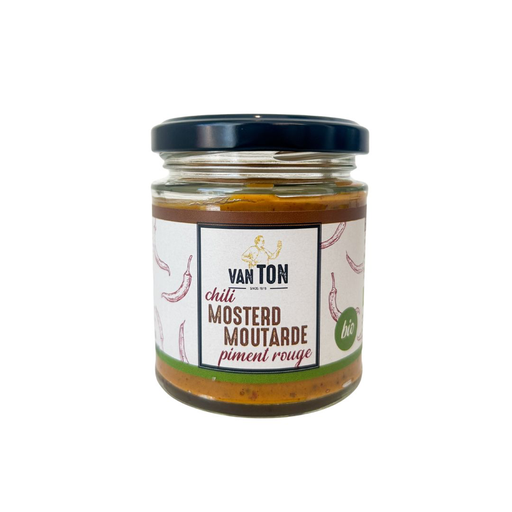 [4166] Van TON - Chili Mosterd 170 g BIO