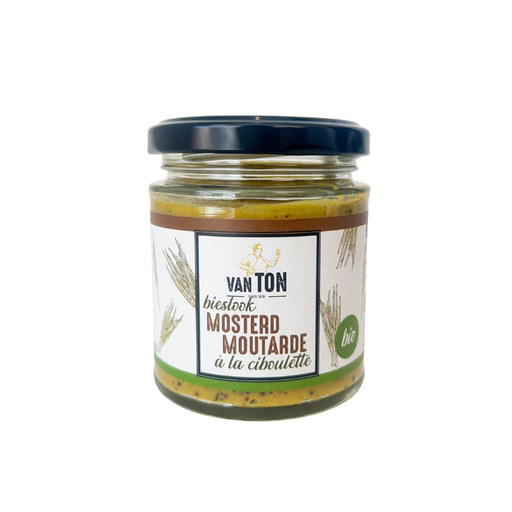 [4167] Van TON - Bieslook Mosterd 170 g BIO
