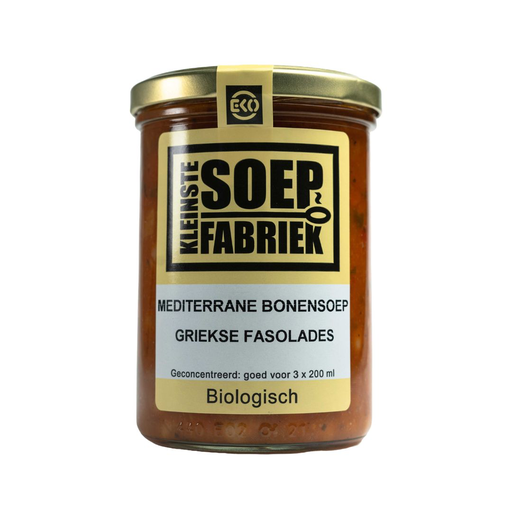 [3968] Kleinstesoepfabriek - Griekse Fasolades 400 ml