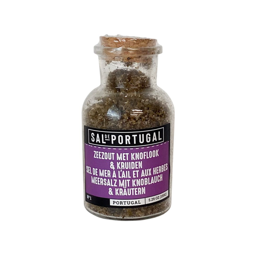 [9868] Sal de Portugal - Zeezout met Knoflook & Kruiden 150 g