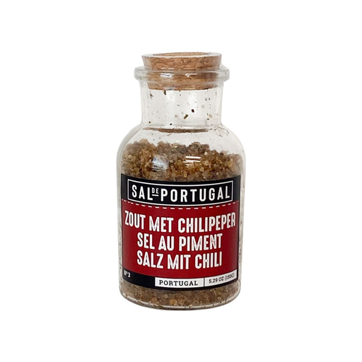 [9866] Sal de Portugal - Zeezout met Chilipeper & Kruiden 150 g 