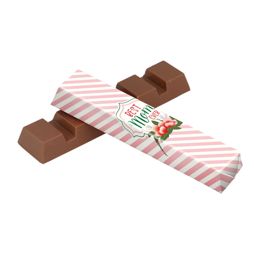 [1633] CacaOh! - Reep Best Mum Ever Melk Praliné 45 g